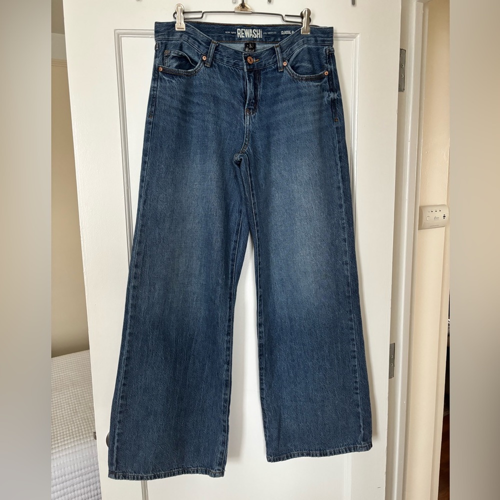 Women’s wide leg Rewash Jeans